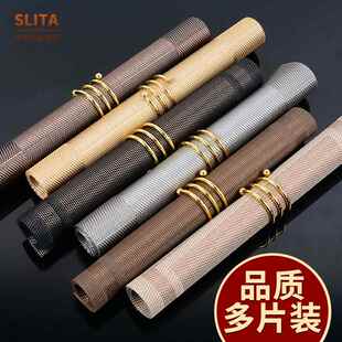 餐垫防水防油免洗餐桌垫隔热防烫西餐歺餐高级感轻奢枱餐餐具盘垫