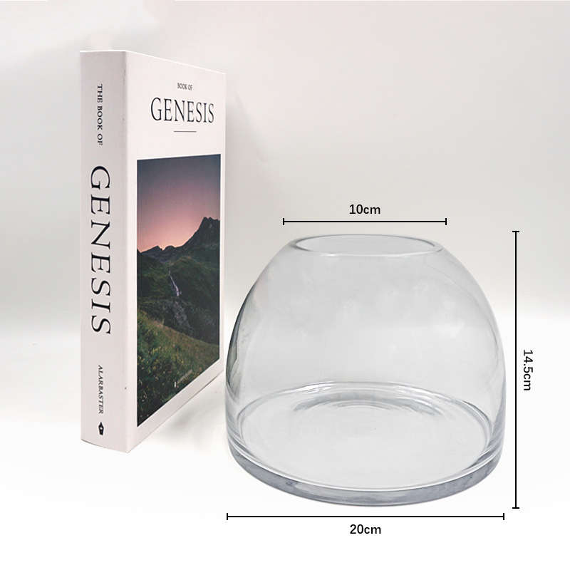 鲜活diy闷微养缸苔藓空瓶植物罐玻璃瓶瓶生态水草景观diy盖容器带