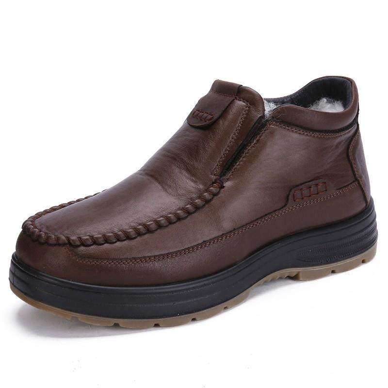 高档冬季北老京布鞋鞋男暖棉加厚保防滑东北高帮休闲老人鞋纯羊毛,流行男鞋,布鞋,淘宝优惠券,粉丝福利购,淘宝优惠卷