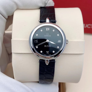 市场价5折公价21800欧米茄碟飞手表女表98新424.13.27.60.51.001