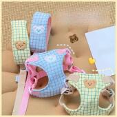 宠物散步皮带 小狗皮带 中型狗泰迪猫胸部 背心式 我是如此美丽