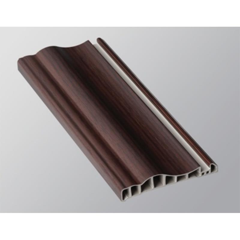 2106单压 厂家直供新款免漆木门 木塑线条WPC门套 绿色环保地脚线