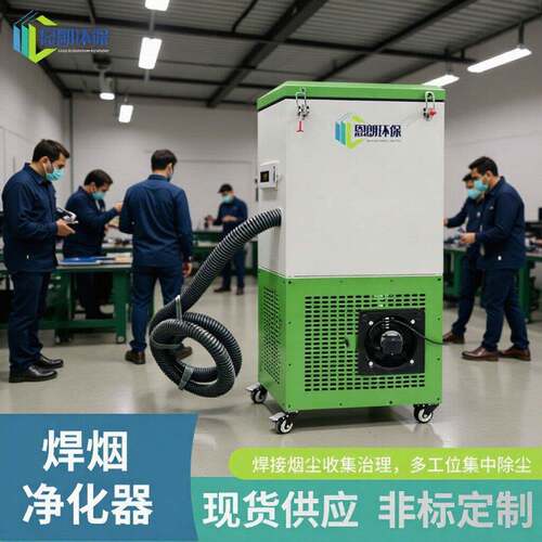 江苏恩朗焊烟除尘器激光焊接烟雾净化器可移动吸附式空气净化设备