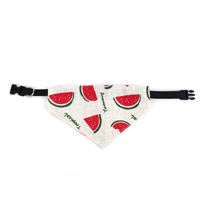 狗狗口水巾大型犬金毛大狗围巾可爱柯基脖圈宠物三角巾可调狗围脖