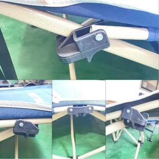 折叠床接头十脚床午休床塑料配件连接器午睡床简易床零件塑料部件