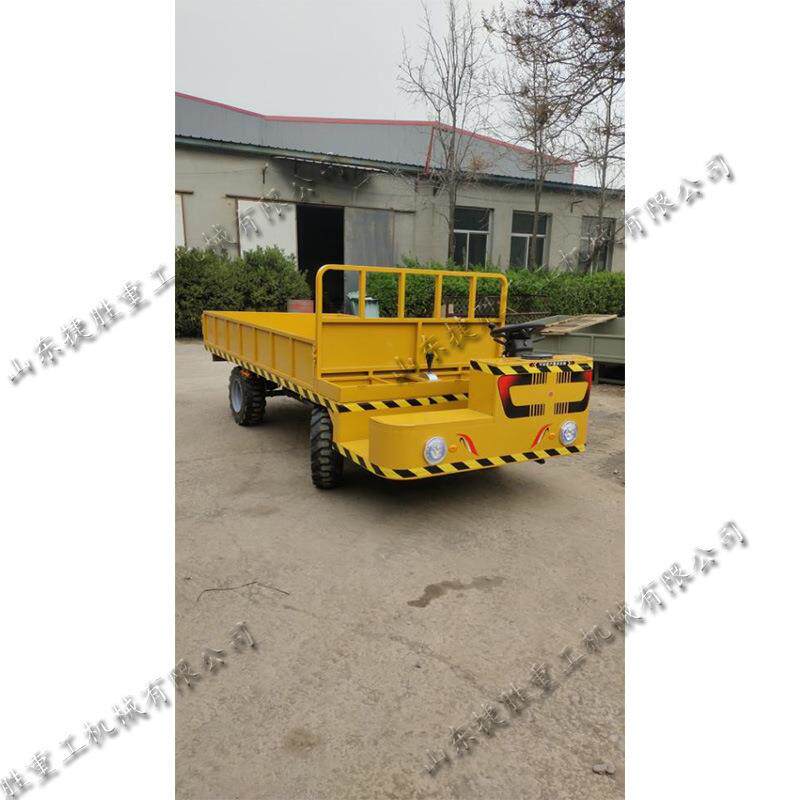 拉砖运输平板车 四轮电动座驾式运输车 结构简单平板拉货车 直销