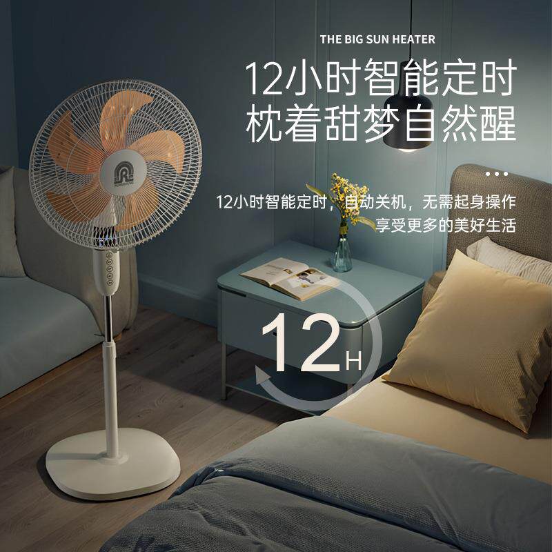 容声电风扇家用落地扇五叶音静定时节能工业遥控卧室立式风扇