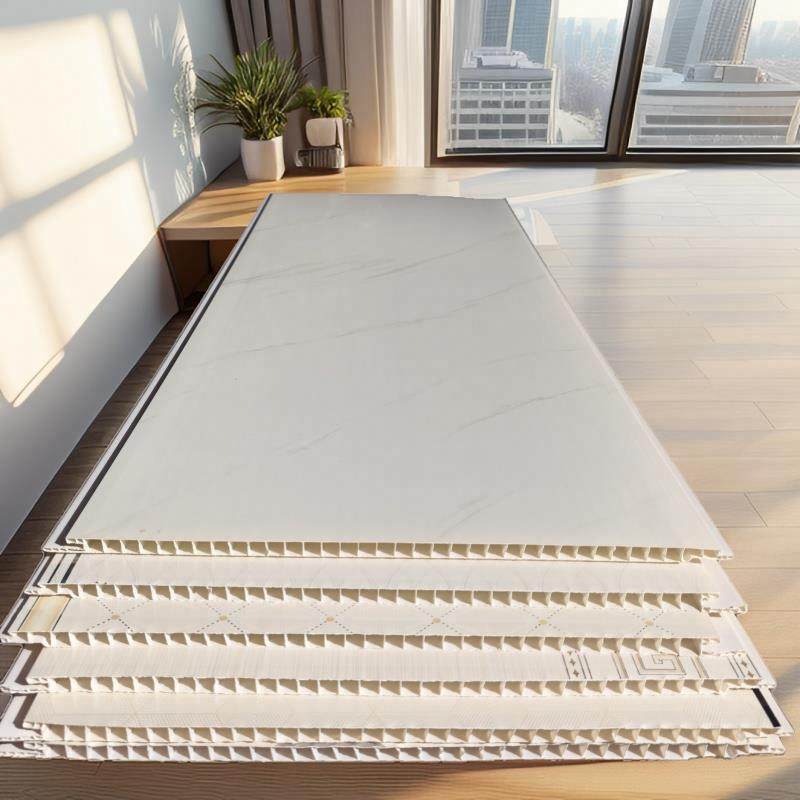 加厚pvc硬塑板塑料扣板吊顶天花板自装长条工装吊顶材料客厅厂房