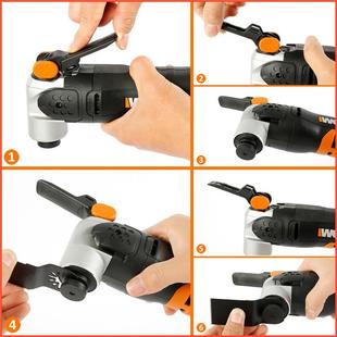 10Pcs通JWP快0装 万用宝多功能摆动用锯片套件