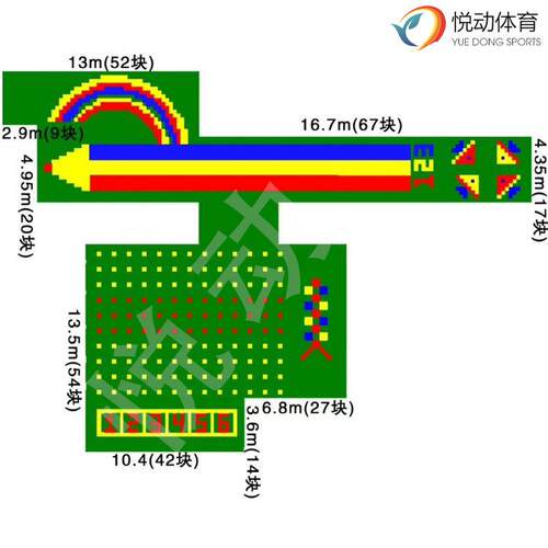 聚丙烯篮球场地板拼装幼儿园悬浮厂家p防滑