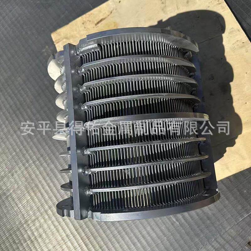 加强型固液分离机筛网楔形丝反卷矿筛滤筒脱水过滤筒