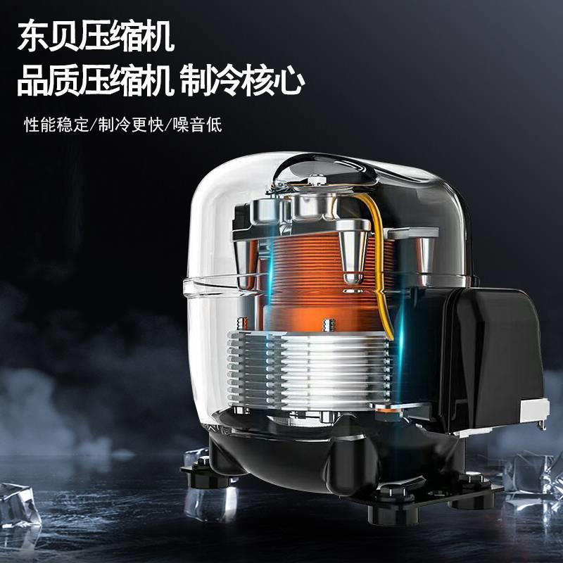 四门冰箱商用厨房餐饮冷冻柜大容量不锈钢冷藏双温立式冰柜展示柜