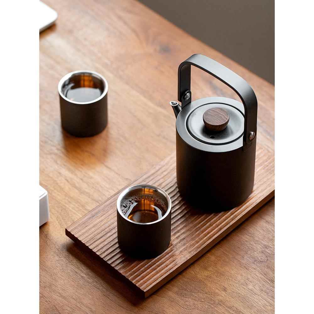 帝国贞点小U提梁壶 中式复古泡茶壶大容量茶叶冲泡壶内置滤网茶具