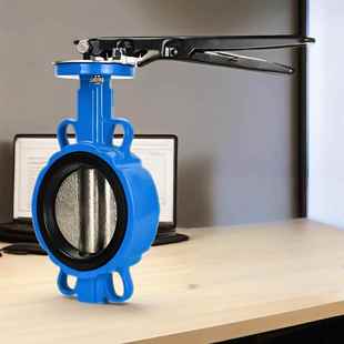 手柄式 16C对夹式 蝶阀软密封蝶阀涡轮蝶阀不锈钢蝶阀 D371X D71X