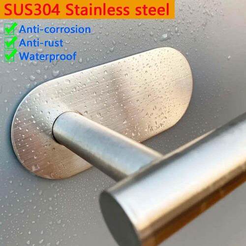 No Drilling Toilet Paper Holder Bathroom Roll Tissue Towel D