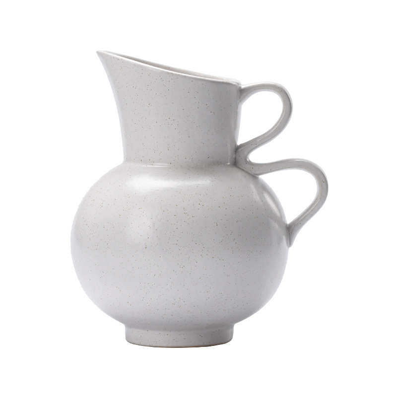 现代简约白色陶瓷花瓶摆件可水培花器客厅电视柜家居装饰品艺术品,家居饰品,花瓶,淘宝优惠券,粉丝福利购,淘宝优惠卷