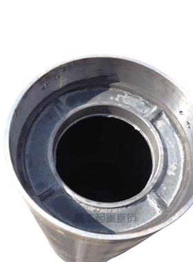 钢丝绳动葫芦卷筒0.5T-32T生铁卷筒滚筒中节双法兰138铸钢卷电筒