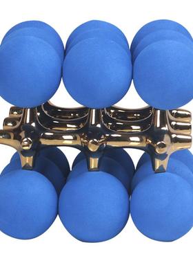 简约现代轻奢售楼处树脂几何圆球软装饰品家居样板房间工艺品摆件