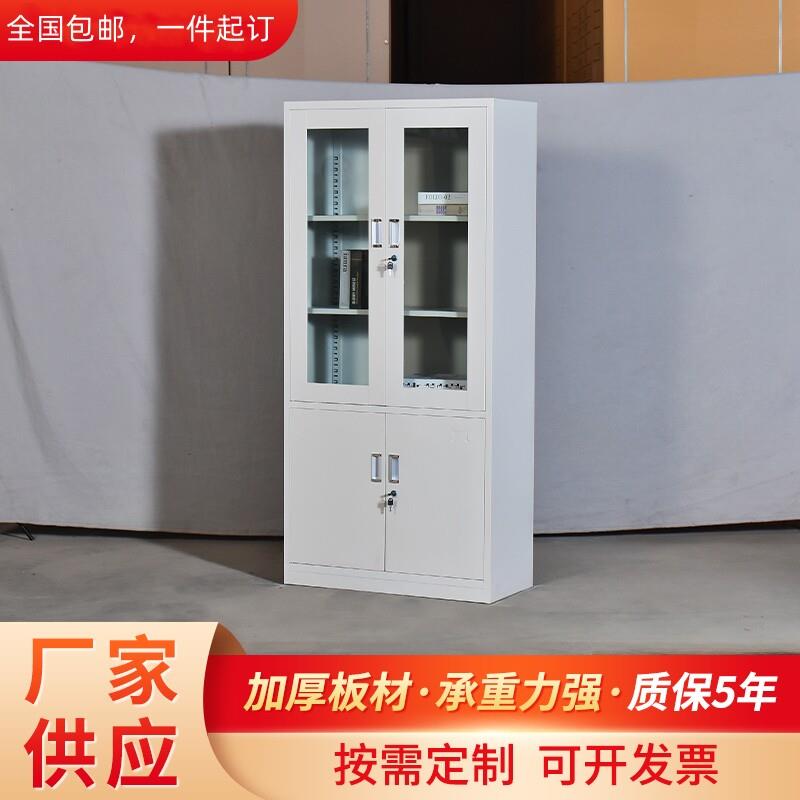 定制款大器械文件柜宽60/70/80/90/cm办公铁皮柜家用阳台储物柜子