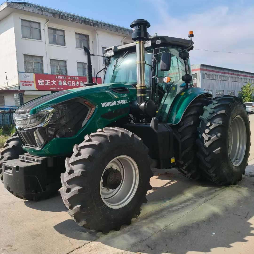 HB2604四轮拖拉机四驱旋耕机犁地开沟除草山地 拖拉机