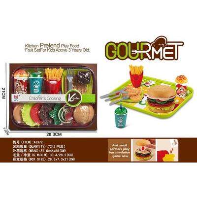 新款儿童家家曲奇大过盘拼装幼食儿饼干玩宝宝小厨房仿真具物玩具