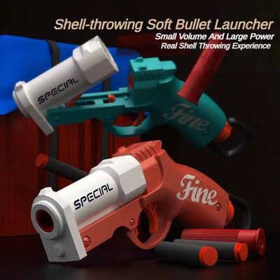 S686 Shotgun Sucker Bullets Toy Gun Model Soft Bullets Pisto