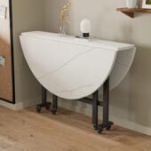 cs折叠餐桌家用多能可折聚叠动圆移形饭桌简约酒店客F7785TM6功厅