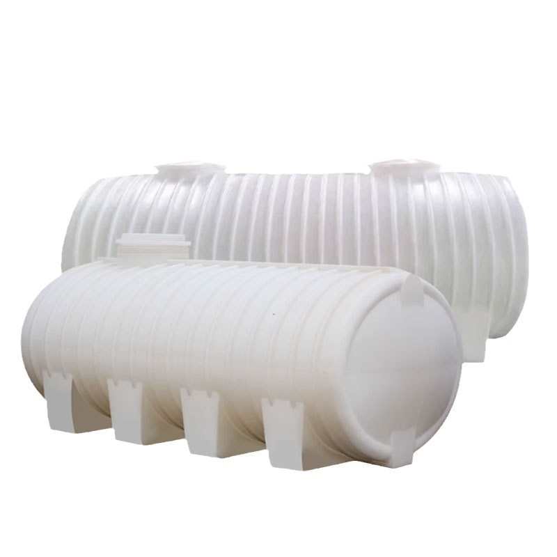 厂家批发卧式塑料水塔加厚储水罐牛筋车载10吨水塔车载桶滚塑水箱