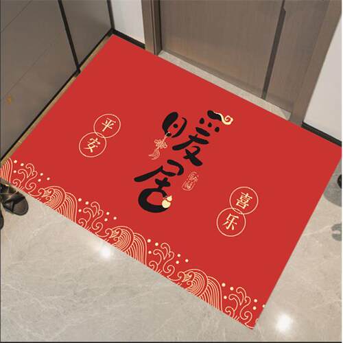 入户门地垫家用硅藻泥吸水防滑垫卫生间浴室厕所脚垫门口垫子裁剪