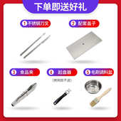 OF9D商用无烟烧烤桌不锈钢烤炉自助摆摊家用户外庭院木炭韩式 电烤