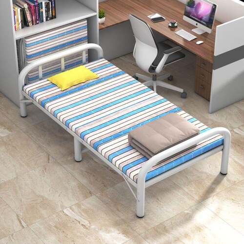 午休折叠床办公室便携款单人午睡行军床简易陪护床成人家用两折床