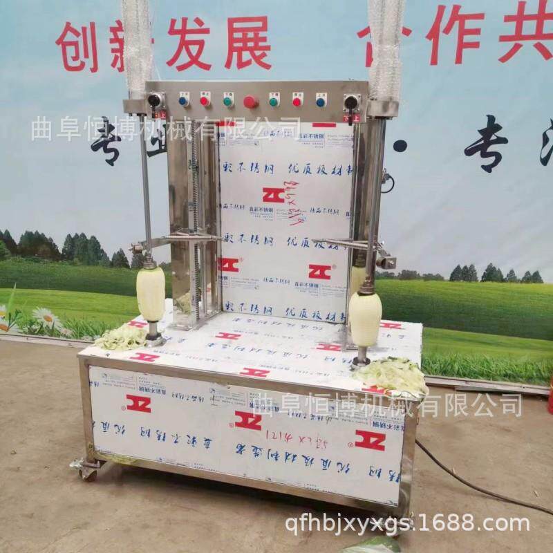 不锈钢哈密瓜削皮机商用桃子削皮机大型瓜果削皮机芒果削皮机