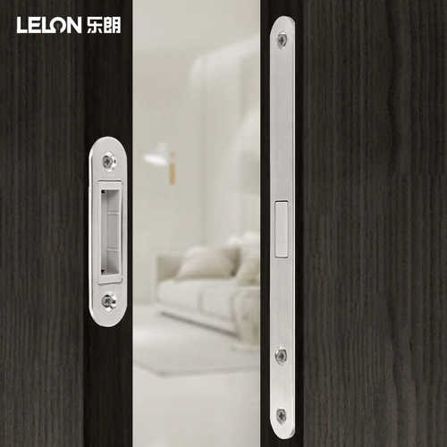 室内卧室木门锁体5085静音磁吸单舌锁体家用房门分体锁磁力锁体