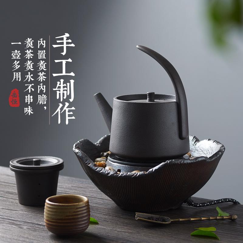 新款直销5ZW老岩泥电陶炉家用煮茶器静音台式茶艺炉陶壶烧水炉泡