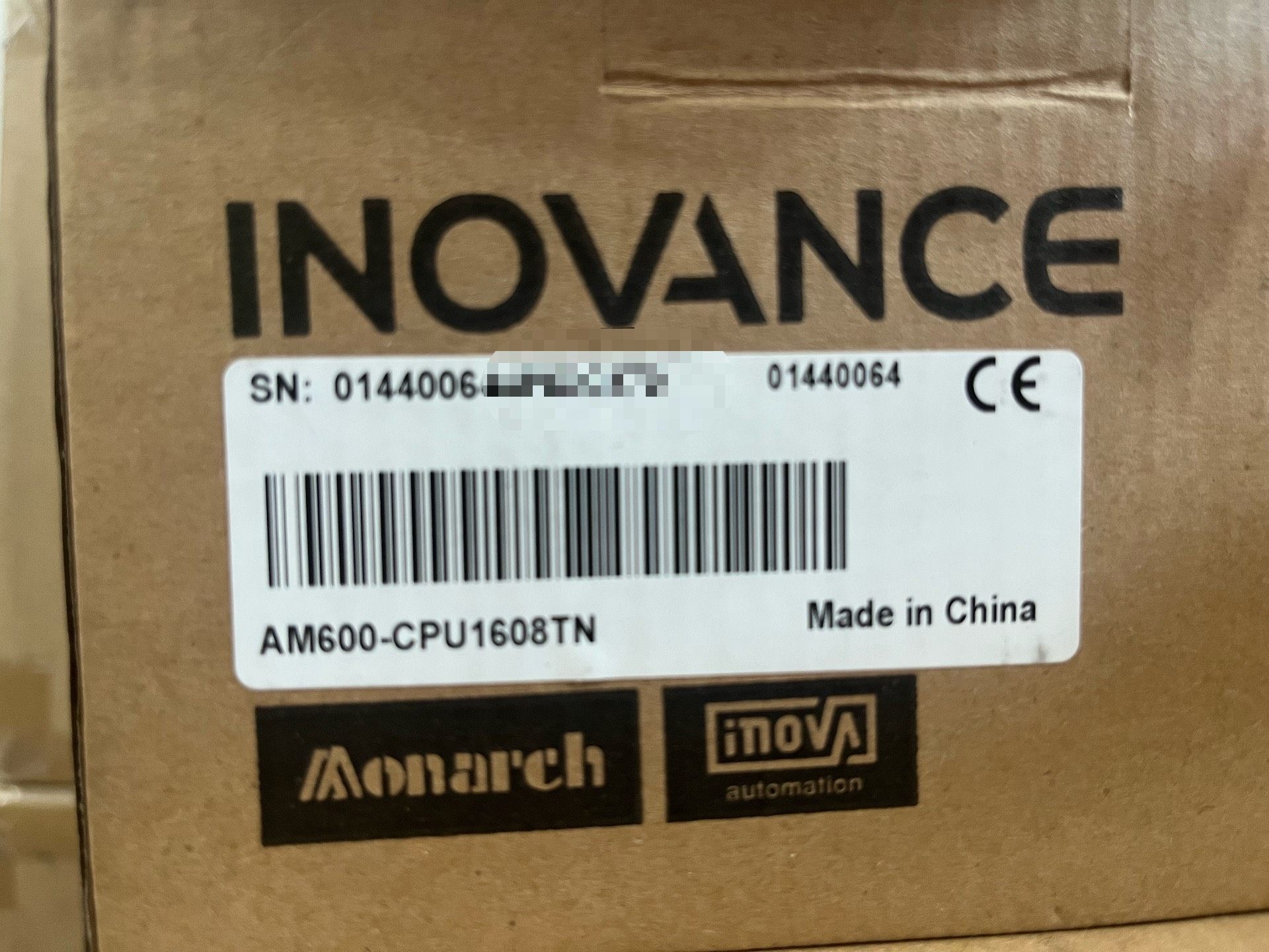 汇川AM600-CPU1608TN  全新原装正品，盒码一致