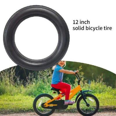 12inch Solid Bicycles Tires Electric Scooter Anti Flat Bike