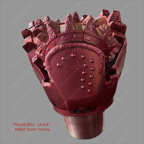 钻头厂家供应轴承水泵YHA143/4”117钢尺三牙轮钻头