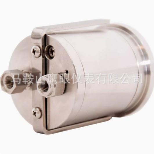 双波纹管 250Kpa 差压压力表轴向连接全不锈钢嵌入式差压表63mm