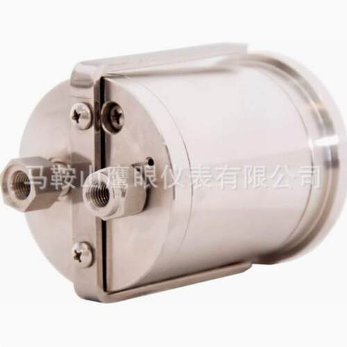双波纹管 250Kpa 差压压力表轴向连接全不锈钢嵌入式差压表63mm