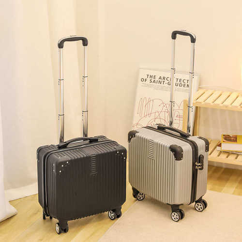 小型行李箱18寸登机箱密码旅行箱男女轻便万向轮儿童可爱拉杆箱