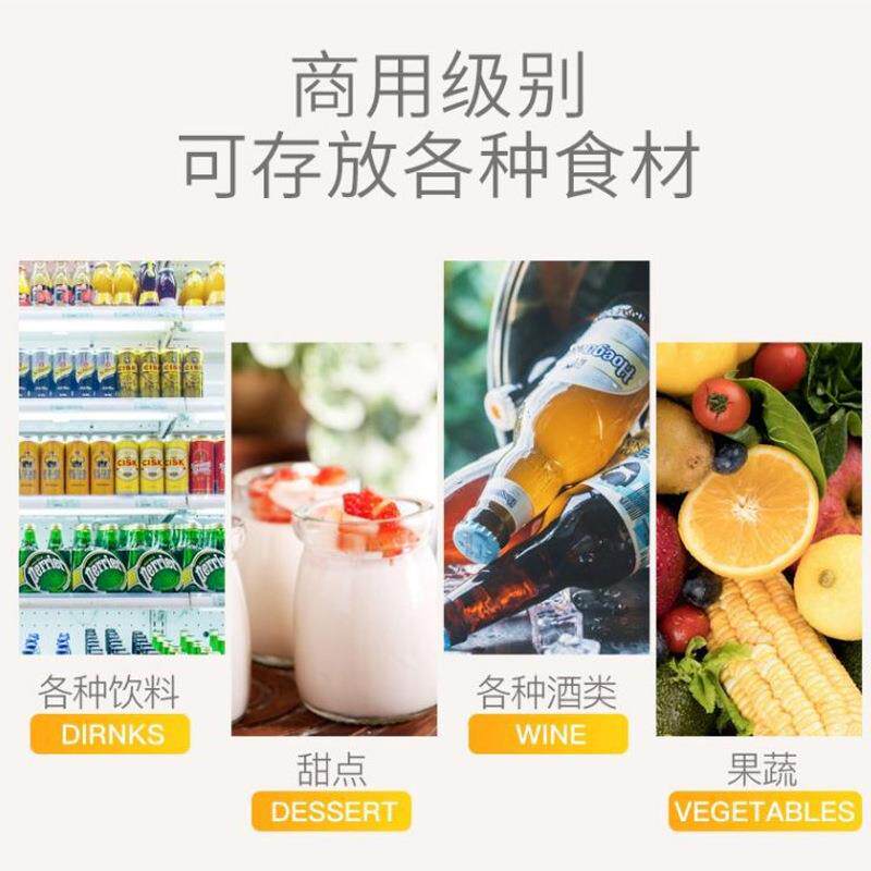 铭雪风冷饮料柜展示柜鲜花保鲜柜超市酒店商用冷饮啤酒柜鲜奶冰柜