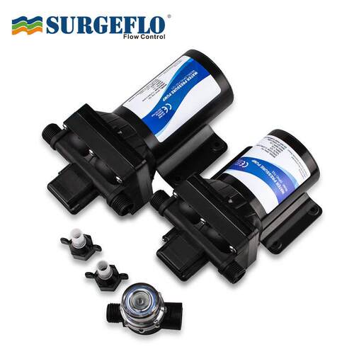 surgeflo电动隔膜泵12V24V自吸水泵房车游艇船用压泵自动抽水泵