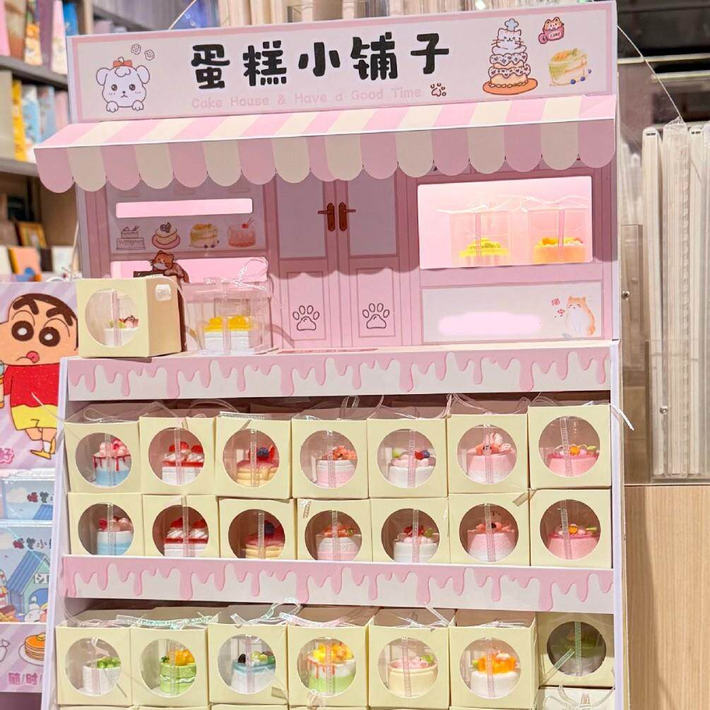 仿真迷你蛋糕小铺可爱风甜点道具摆件橱窗蛋糕模型婚庆摆台假蛋糕