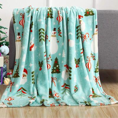 Christmas blanket, gift blanket, flannel cover blanket毛毯