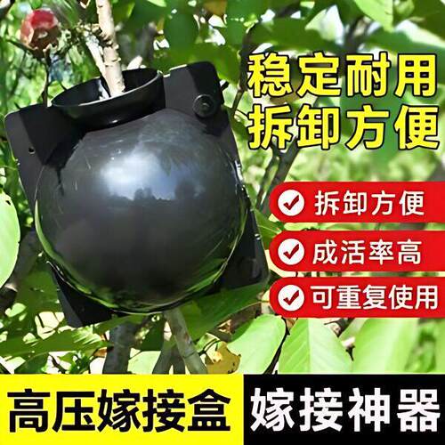高空嫁接盒植物高压嫁接盒生根器扦插嫁接高压包枝繁殖球培养器育