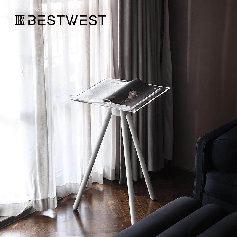 Best west 酒店公司店面前台宣传册落地台卡商用软装杂志架装饰品