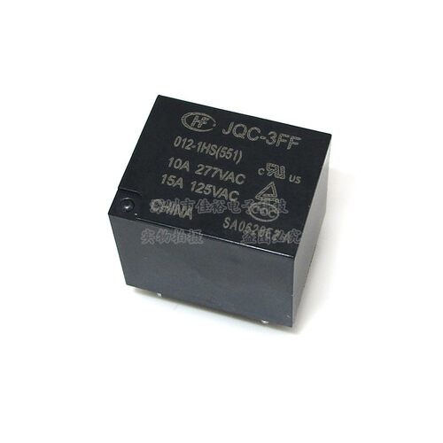 HF- JQC-3FF-5 005 9 009 12 012 24 024 VDC -1ZS 1HS宏发继电器