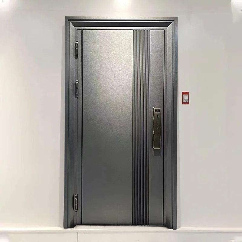 开广东厂家别墅院入户庭大门45530门4不锈钢门防盗门现代时尚双门