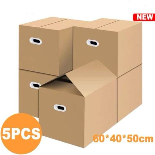 5PCS Moving boxes carton packing paper box cardboard box