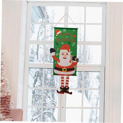 Christmas Ghost Face Pumpkin Door Hangings Witch Hat Trick